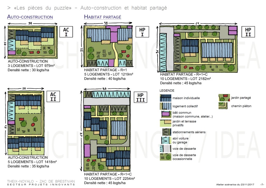 Agence Winch Architecture Un quartier alternatif incluant de l'habitat léger et mobile dans la ZAC 